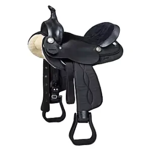 Eclipse Tough1 Synthetic Rnd Skirt Trail Saddle