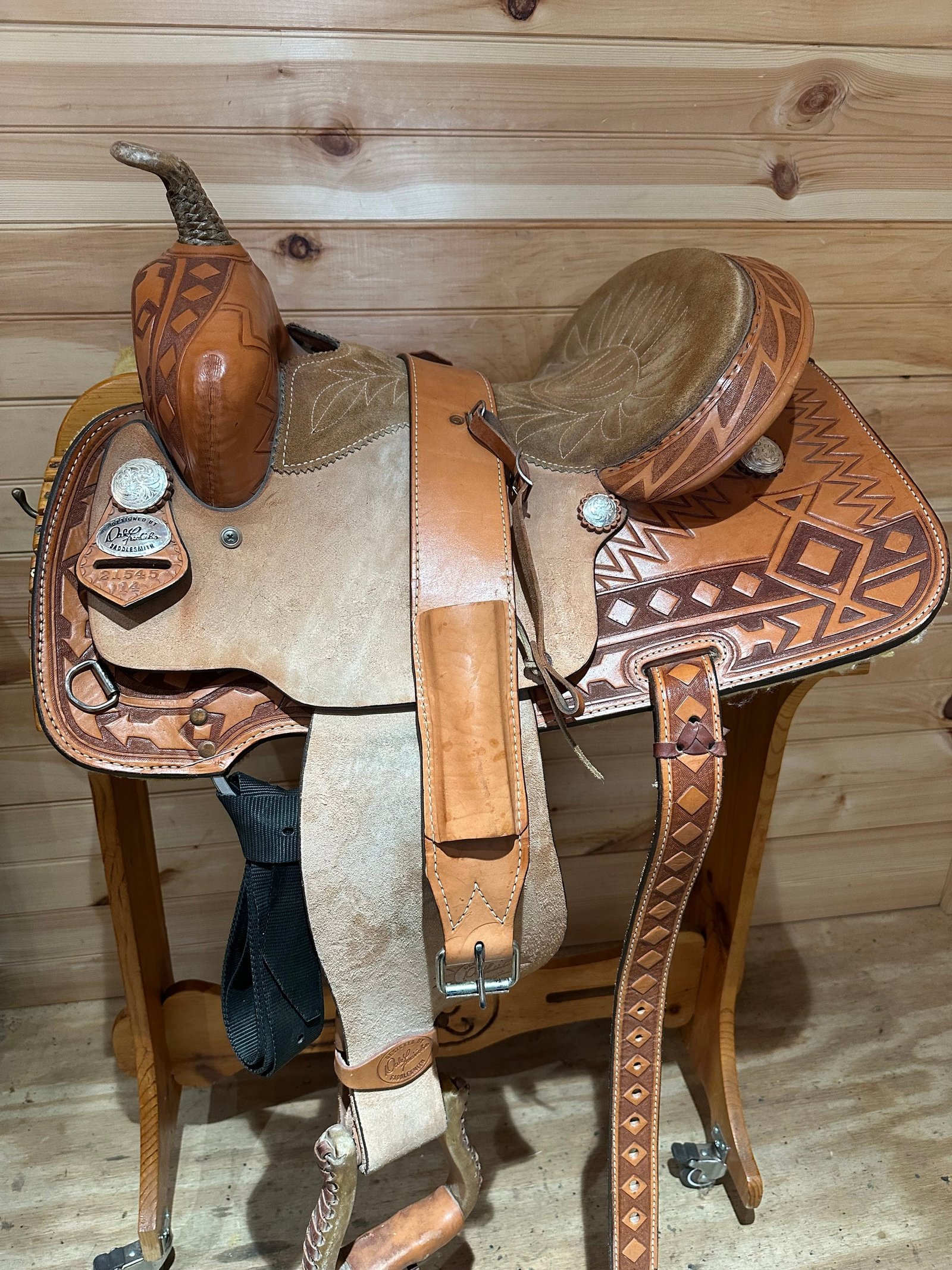Buy14 inch Saddlesmith barrel saddle