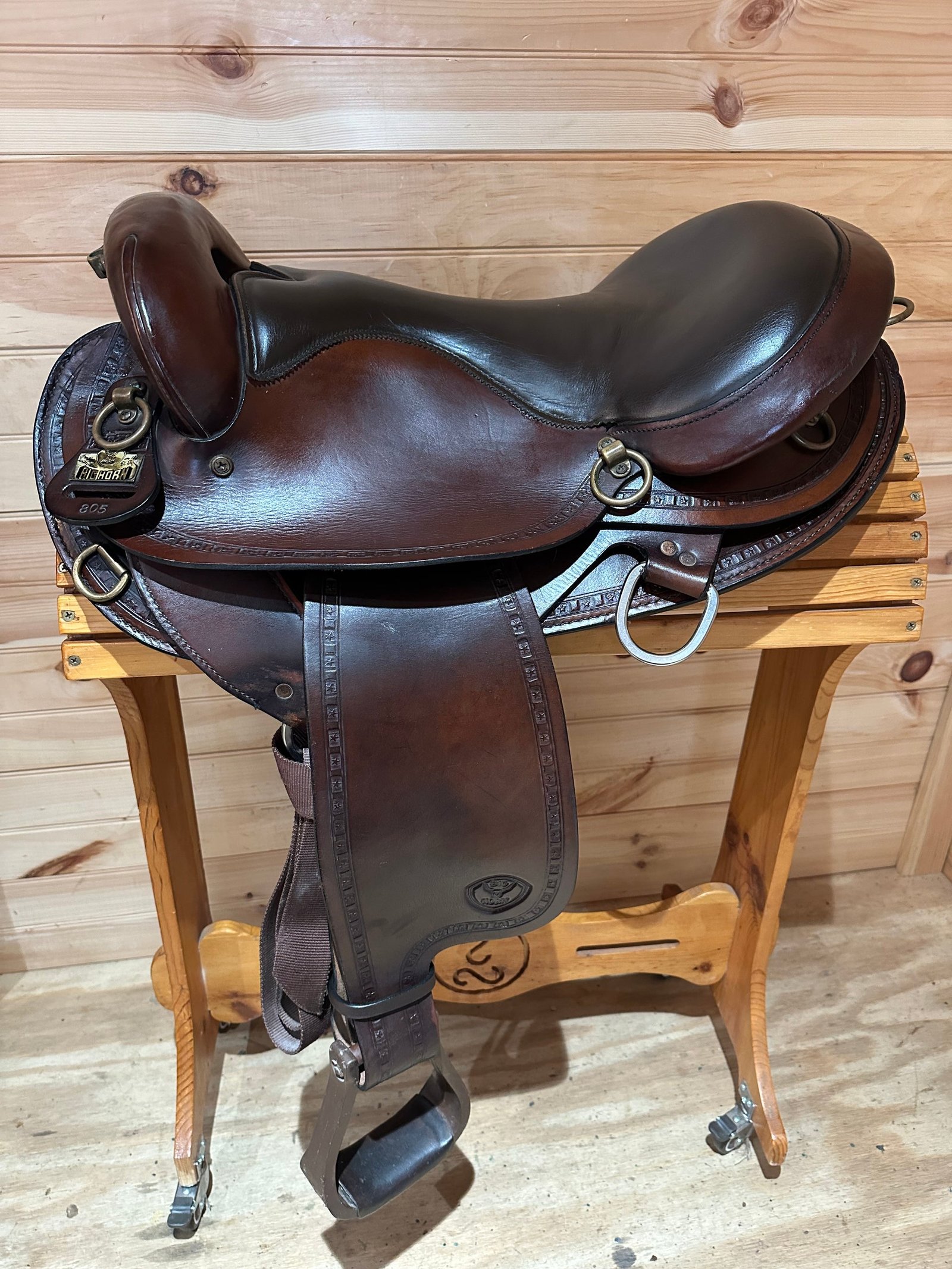 16” Big Horn Endurance Trail Saddle Model 805