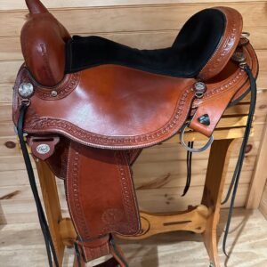 17” Circle Y Sheridan Flex2 Western Trail Saddle Model 1572