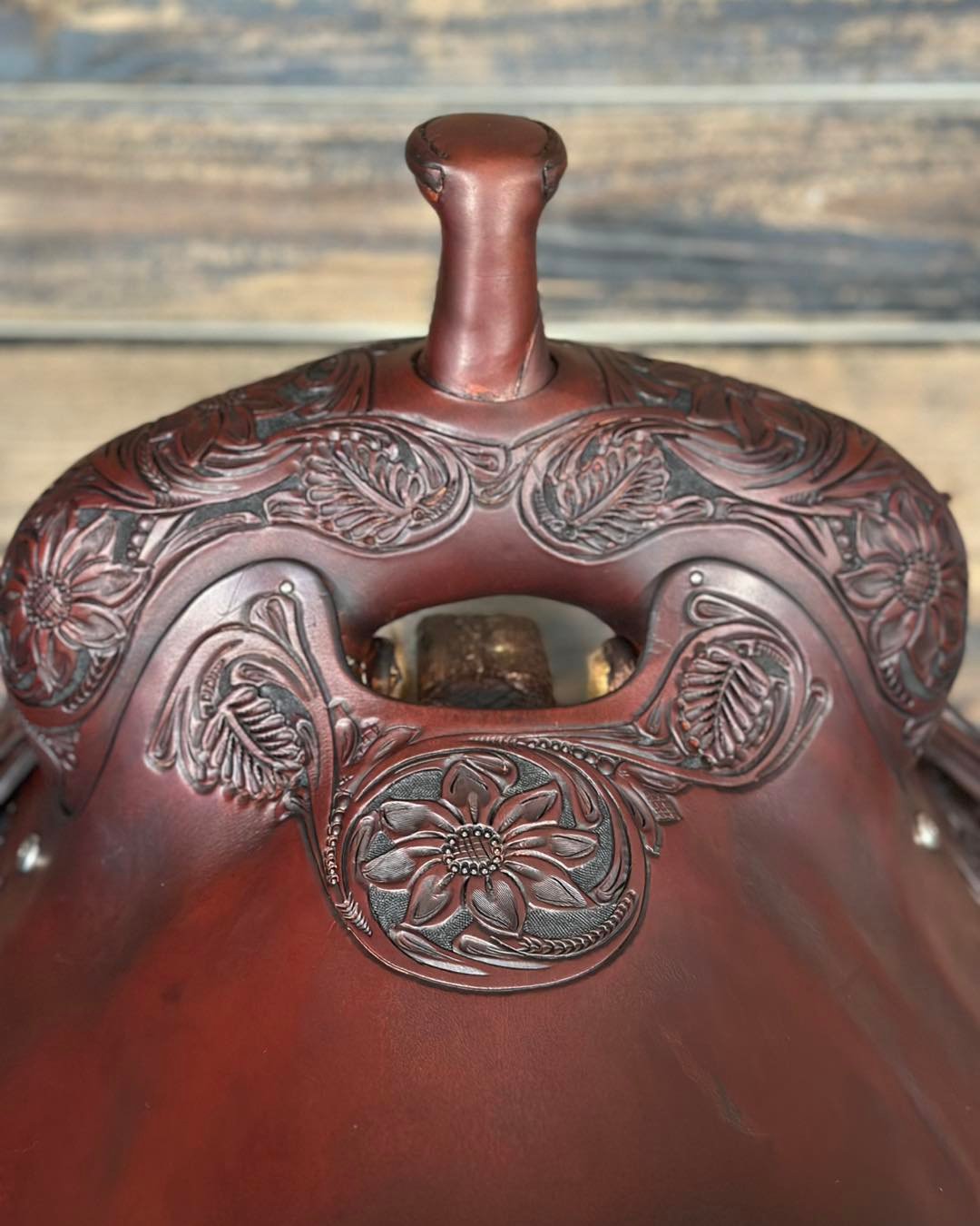 16.5” Saddle Home Custom Cowhorse - Image 2